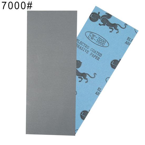 Листы влажной и сухой наждачной бумаги 400/600/800/1000/1200/1500/2000/2500#, зернистость, полировка
