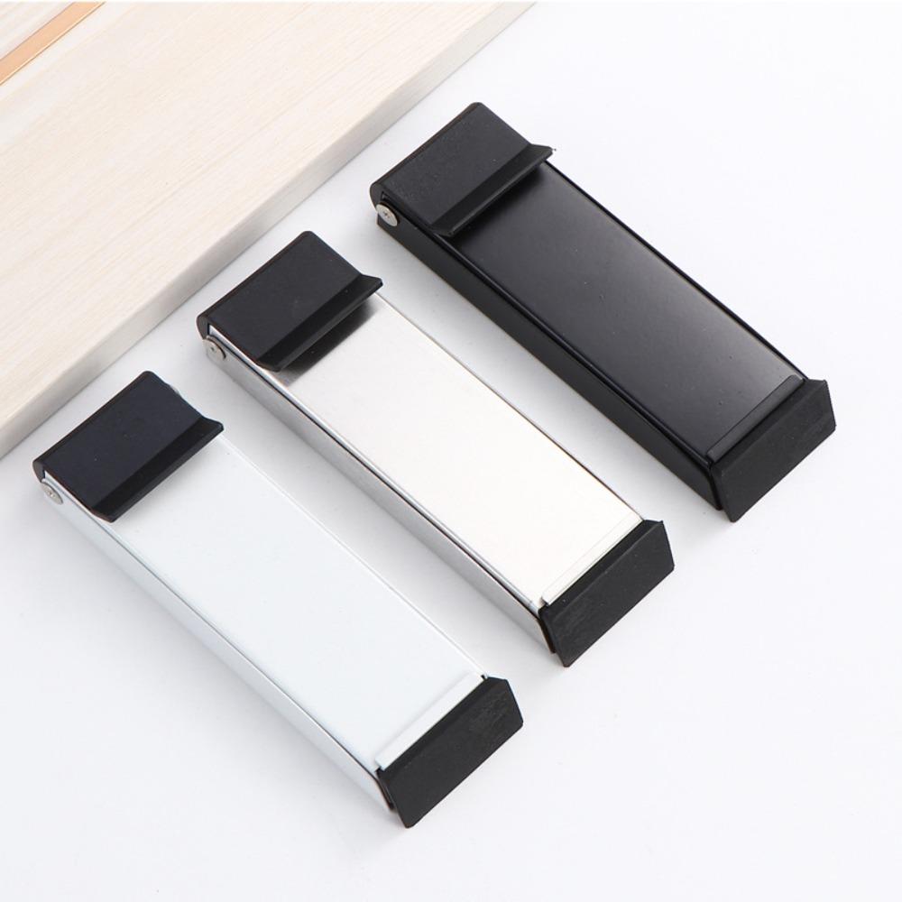 No Drilling Door Wedge Stainless Steel Door Holder New Folding Door Stop Door