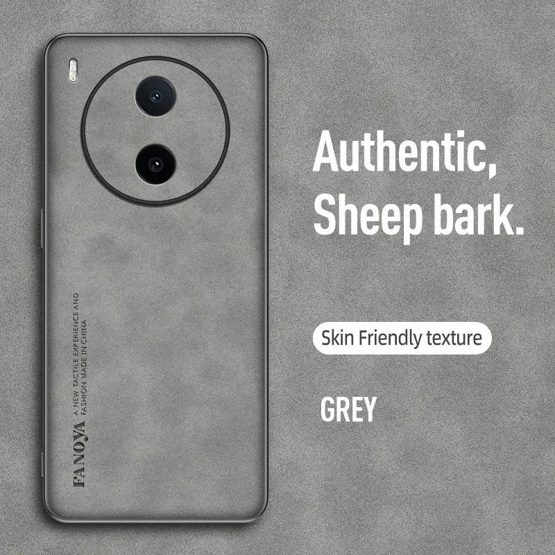 Luxury Sheepskin PU Leather Phone Case For vivo Y600 Pro TPU Phone Case For vivo Y600Pro Back Cover Full Protection