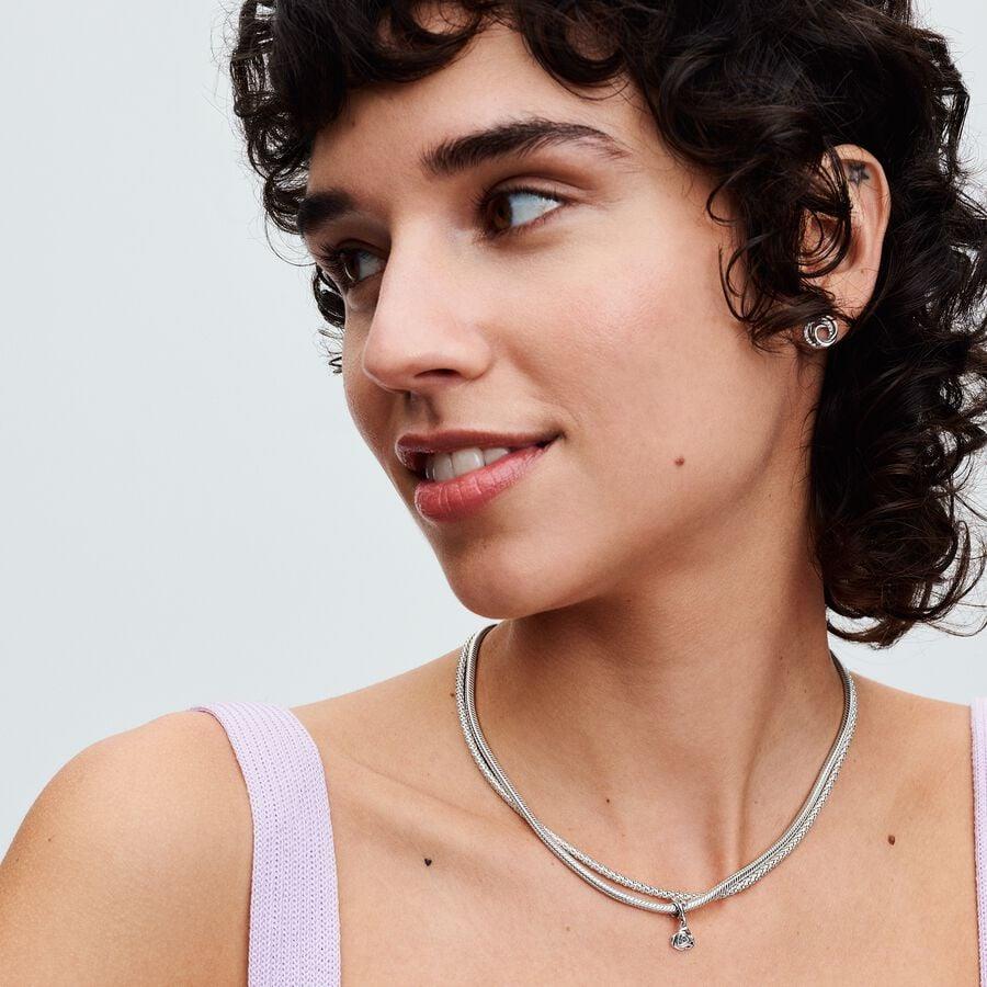 Pandora Подвеска-шарм «Роза в цвету»