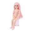 Bjd Кукла Голая Гаплоидная Множественные Съемные Суставы 30 См 1/6 3D Серая Зеленая Фиолетовая Синяя Привлекательные Глаза Кукла Подарок на День Рождения для Девочек Игрушка