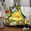 Snow White Seven Dwarfs Blanket Soft Throw Blanket For Home Bedroom Bed Sofa Travel Office Solid Christmas Blanket
