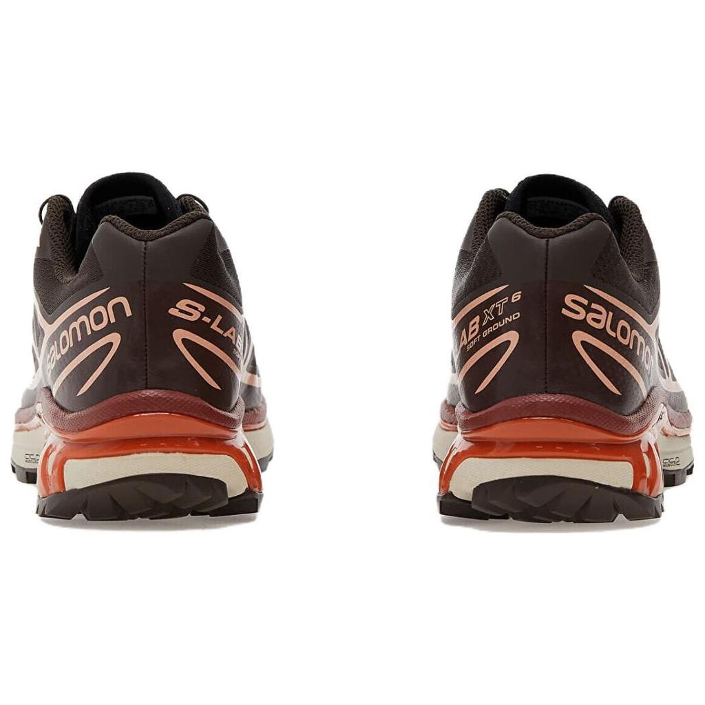 SALOMON XT-6 Шоколадный Фондан Персик Унисекс Кроссовки Коричневый Восхитительный Персиково-Бежевый L41751500