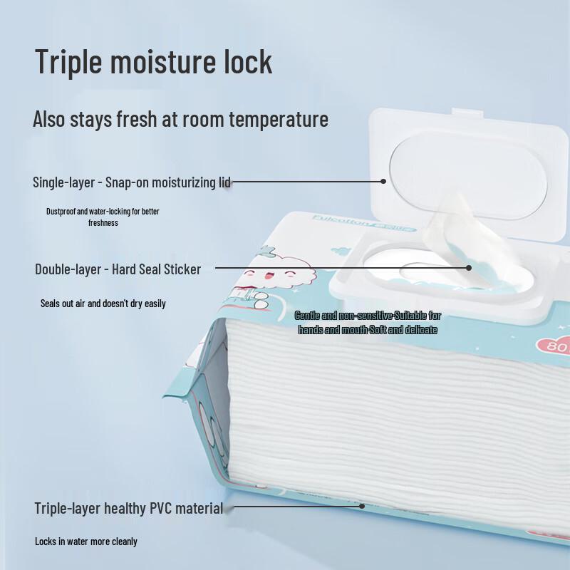 Fulcotton Baby Hand and Mouth Wipes