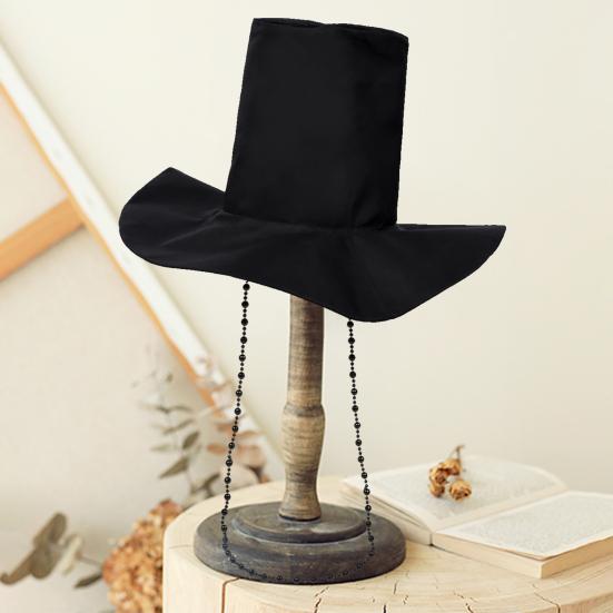 Черная косплей шляпа женская мужская в стиле хип-хоп однотонная косплей кепка для подростков реквизит на Хэллоуин