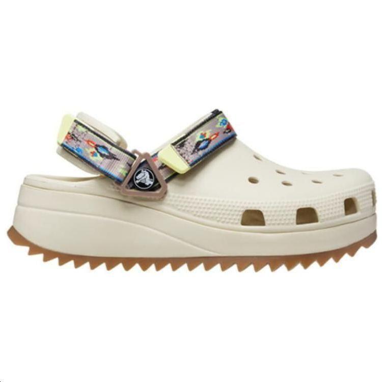 Crocs Классические туристические клоги из ЭВА, нескользящие, прочные, женские, бежевые 208052-2YC