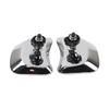Aluminum Alloy Rear View Mirror For Off-road Riding Round Mirror Design Reinforced Frame PP Plastic Components