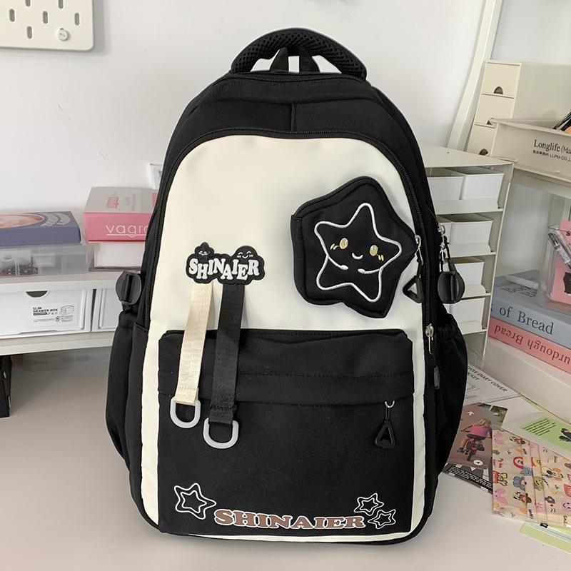 Школьный рюкзак детский, для учеников начальной школы, для девочек, для учеников средней школы, стильный комплект из двух предметов высокой ценности, рюкзак,.