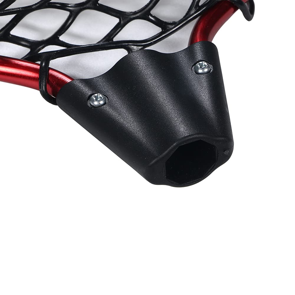Foldable and Telescopic Rubber Landing Net for Fly Handheld Fishing Fishing Boat Fishing, Net,
