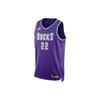 NBA Milwaukee Bucks Limited Edition Swingman Jersey No. 22 Men Tops Purple DO9450-506