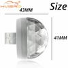 Car USB Ambient Light DJ RGB Mini Colorful Music Sound Led USB Interface Holiday Party Atmosphere Interior Dome Trunk Lamp