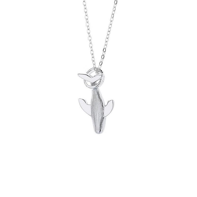 Mens Sterling Whale Dolphin Pendant Necklace Chain Fashion Locket Gift Boyfriend