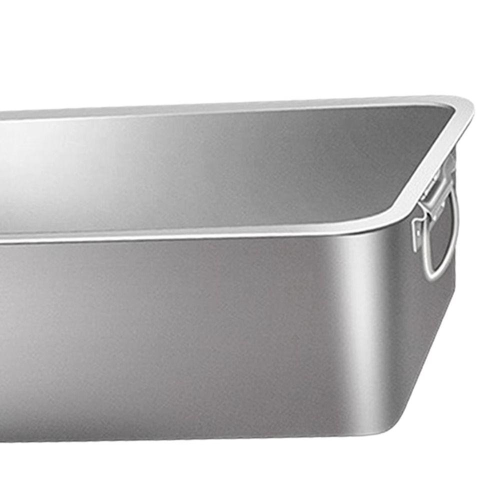 Нержавеющая сталь металлический лоток открытый верх кошачий туалет новый кошачий туалет для дома