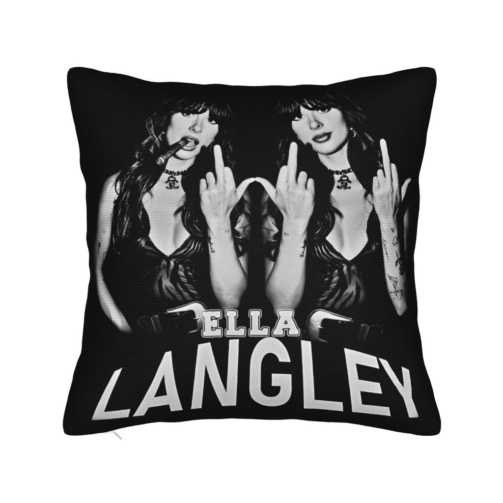 Ella Langley  wpap pop art Pillowcases  Novelty Pillow Case For Sofa Bedroom Home Decor Comfy Pillow Cover