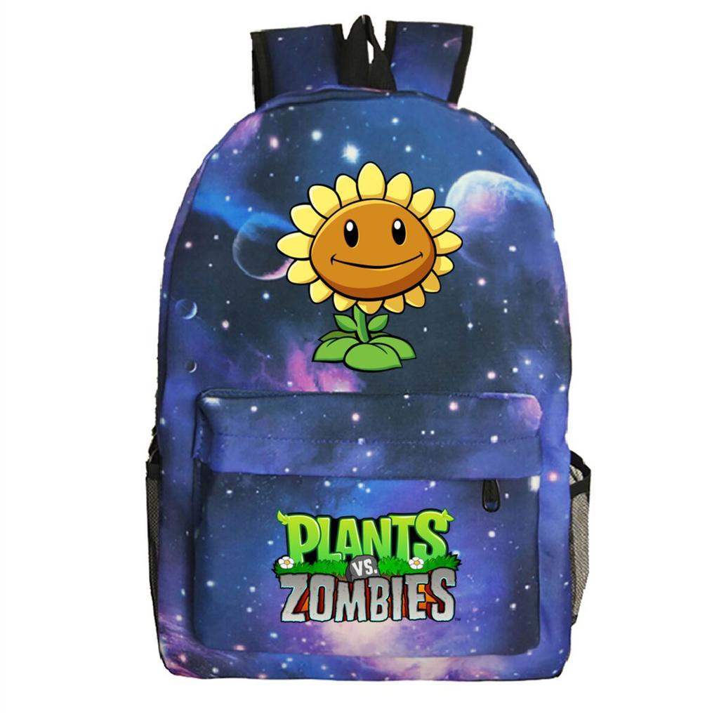 Game Merchandise Plants Vs. Zombies School Bag Casual Simple Backpack