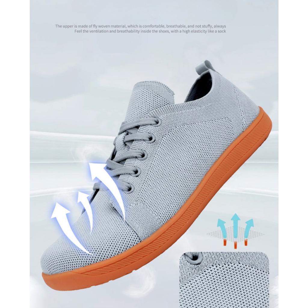 Туфли с широким носком для босых ног, дышащие, повседневные, удобные, с мягкой подошвой, для фитнеса, бега, велоспорта, скалолазания