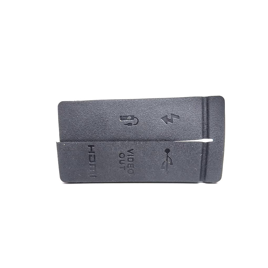USB Cover Cap Lithe Leather HDMI-compatible VIDEO OUT Rubbers Micro Digital Camera Renewal Parts Parts Replacement for 50D
