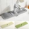 Мягкий силиконовый коврик для кухонного крана, корзина для хранения губки, защита от брызг раковины