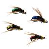 Fish Accessories Realistic Appearance Fly Bait Strong Flies with Barbed Hook