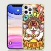 Lucky Cat Maneki Neko Japanese Phone Case for Apple iPhone 17 Air 16 15 Plus 14 + 13 Mini 12 11 Pro Max 7 8 SE 16Max Soft Shell