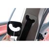 Для BMW X3 F25 2011-2017 2 шт., цвет углеродного волокна, автомобильный ремень безопасности, стойка, декоративная крышка, отделка салона автомобиля