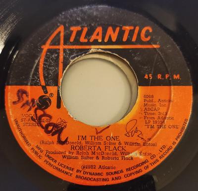 7-дюймовая пластинка РОБЕРТА ФЛЭК - Я та самая 4068 Atlantic 1982 Ямайка Соул/Фанк Б/у