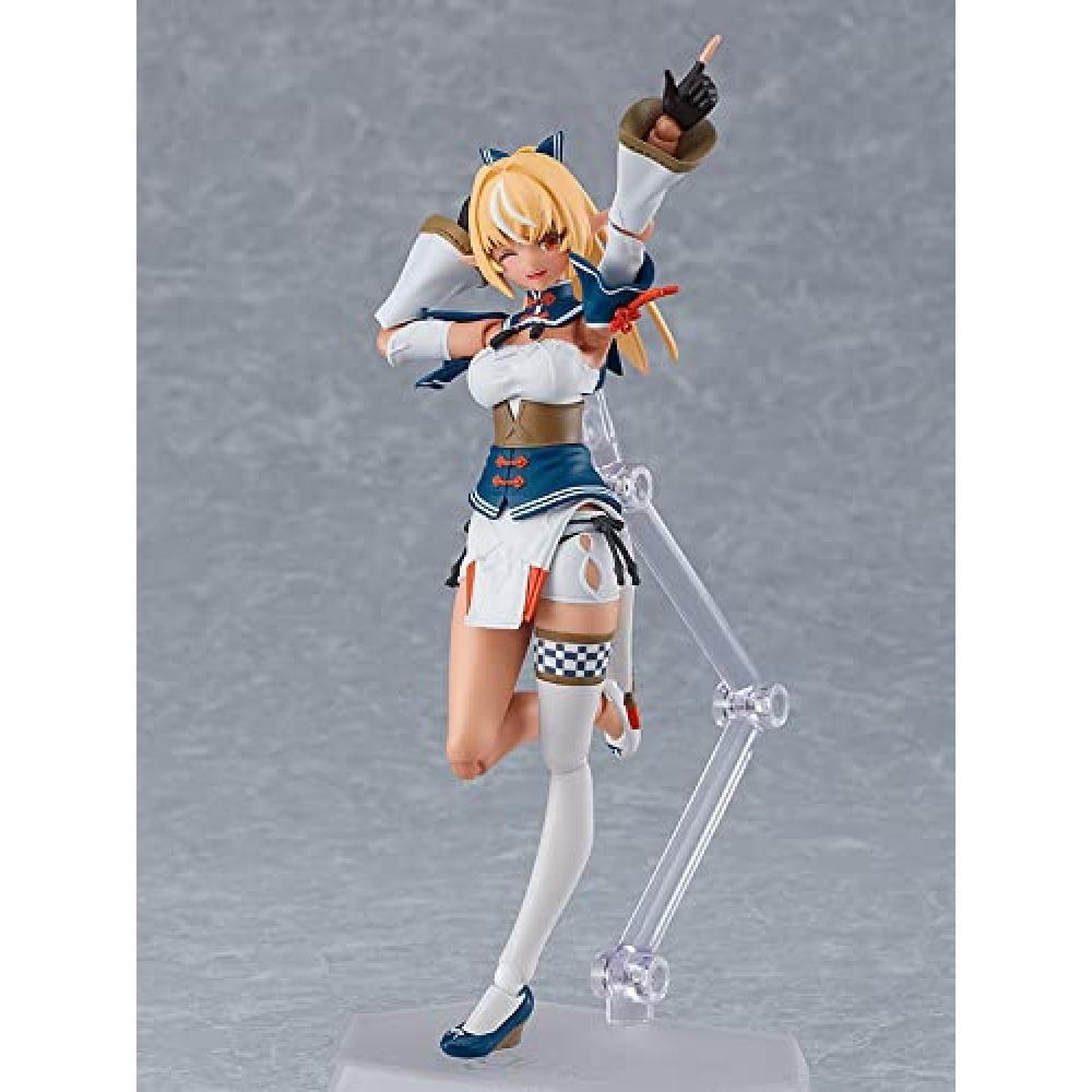 Figma Hololive Production Shiranui Flare немасштабная пластиковая окрашенная подвижная фигурка