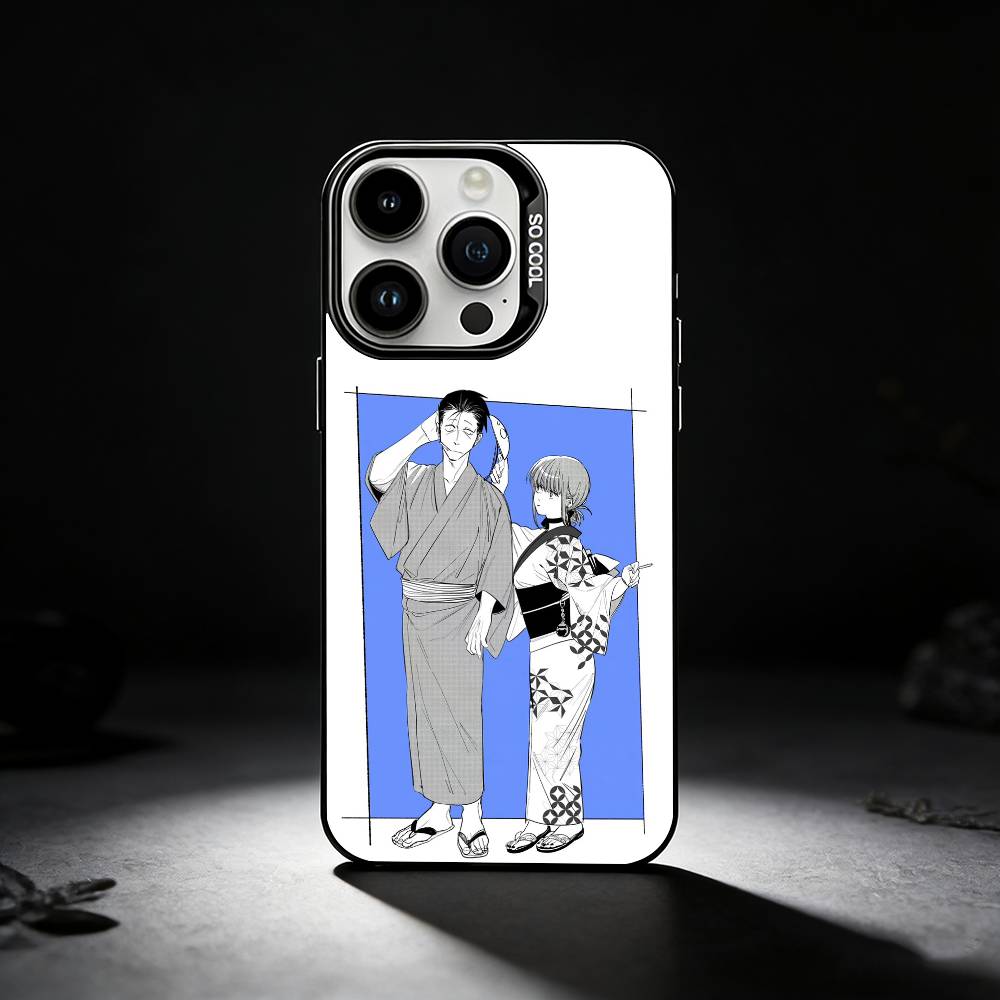 Чехол для телефона 'Курение за супермаркетом' для iPhone 17,16,15,14,13,12,11 Plus,Pro Max,XS, Цветной серебристый чехол для телефона