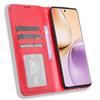 Для Realme 14 Pro 5G Чехол Кошелек Подставка Ретро Текстура Кожаный Чехол для Телефона