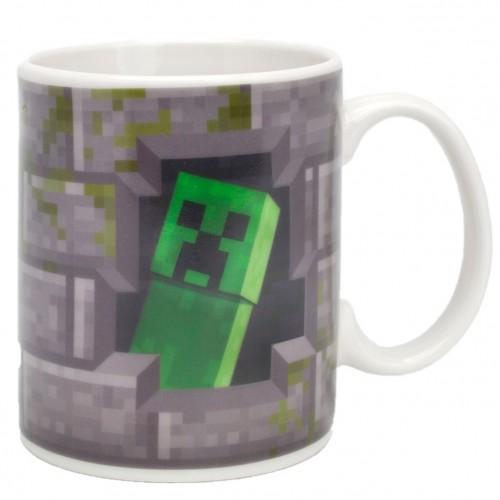 Minecraft Теплоизменяющая кружка Creeper