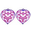 Silicone Mold for Earrings Pendant Elegant Heart Shape Mold for Artistic Crafts