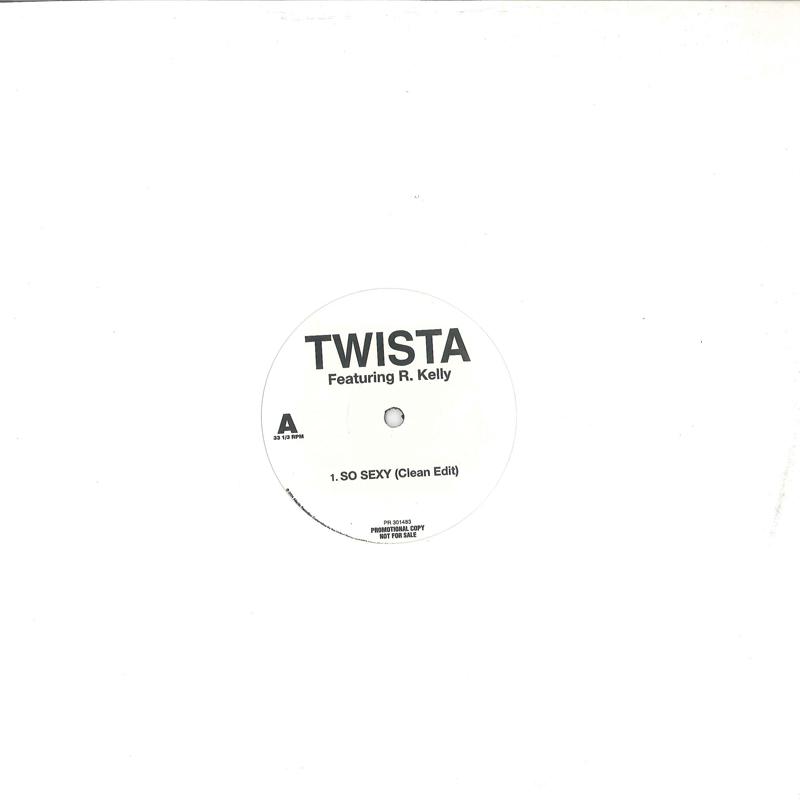 12-дюймовая пластинка TWISTA R. KELLY Так Сексуально PR301483PROMO ATLANTIC 2004 US Рэп Хип-Хоп R&B Б/у