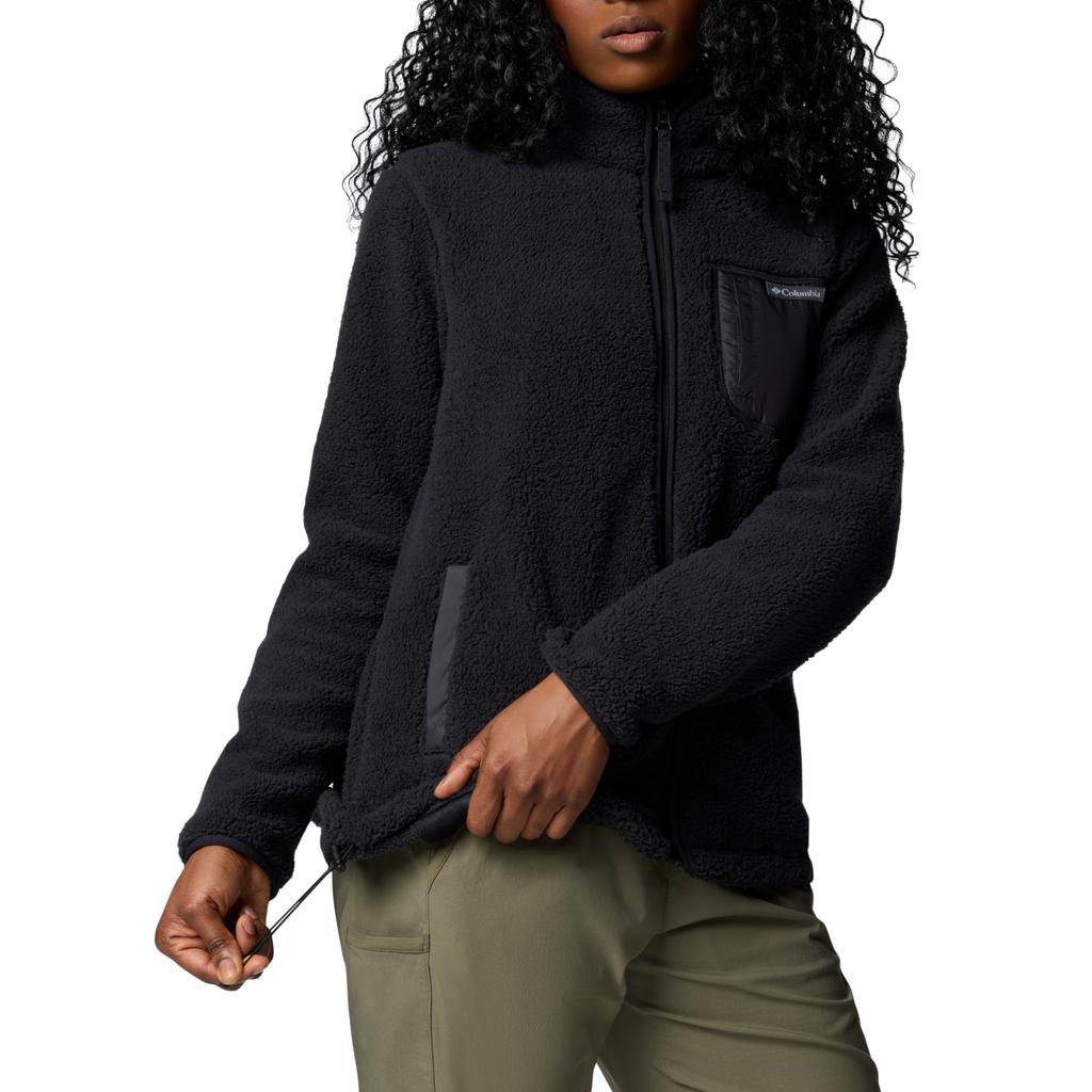 Columbia West Bend Full Zip II, Womens black Fleece