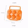 Portable 6/12 Grid Egg Storage Box for Outdoor Picnic, BBQ, and Camping Keep Your Eggs Safe and Fresh Kitchen Tools