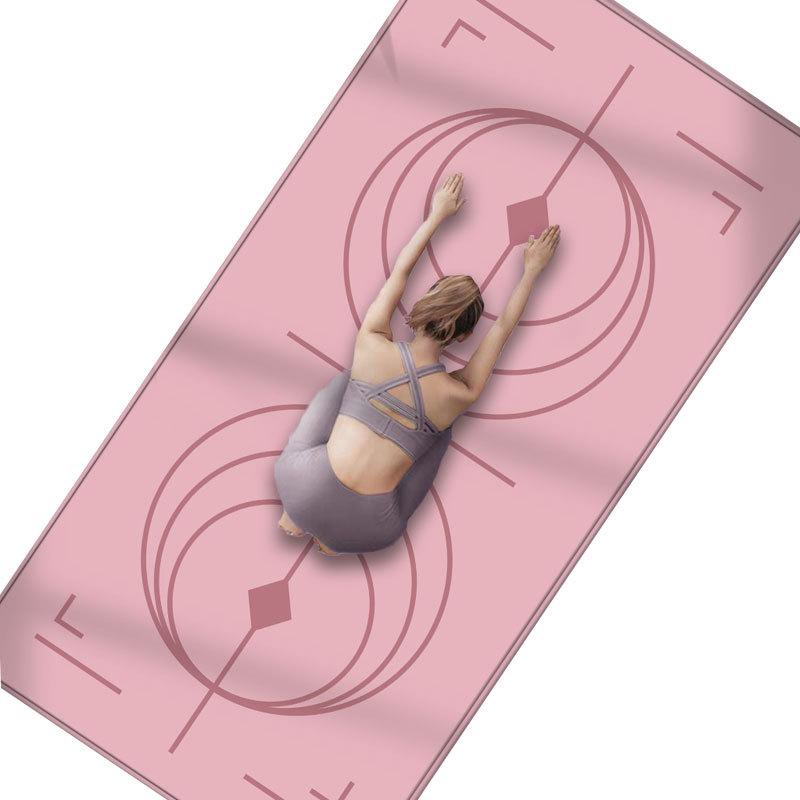 Thick, Wide, and Long Non-Slip Yoga Mat for Sit-Ups and Exercise