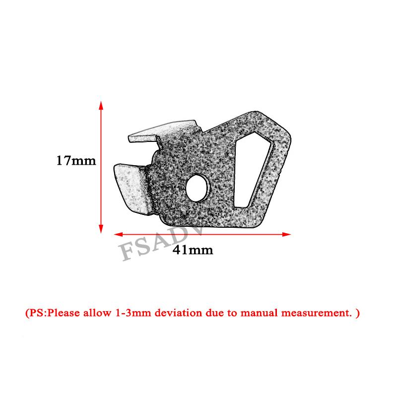 For Yamaha TENERE700 Tenere 700 T7 T 7 XTZ Motorcycle Accessories Rear ABS Sensor Guard Cover Protector 2019 2020 2021 2022 2023