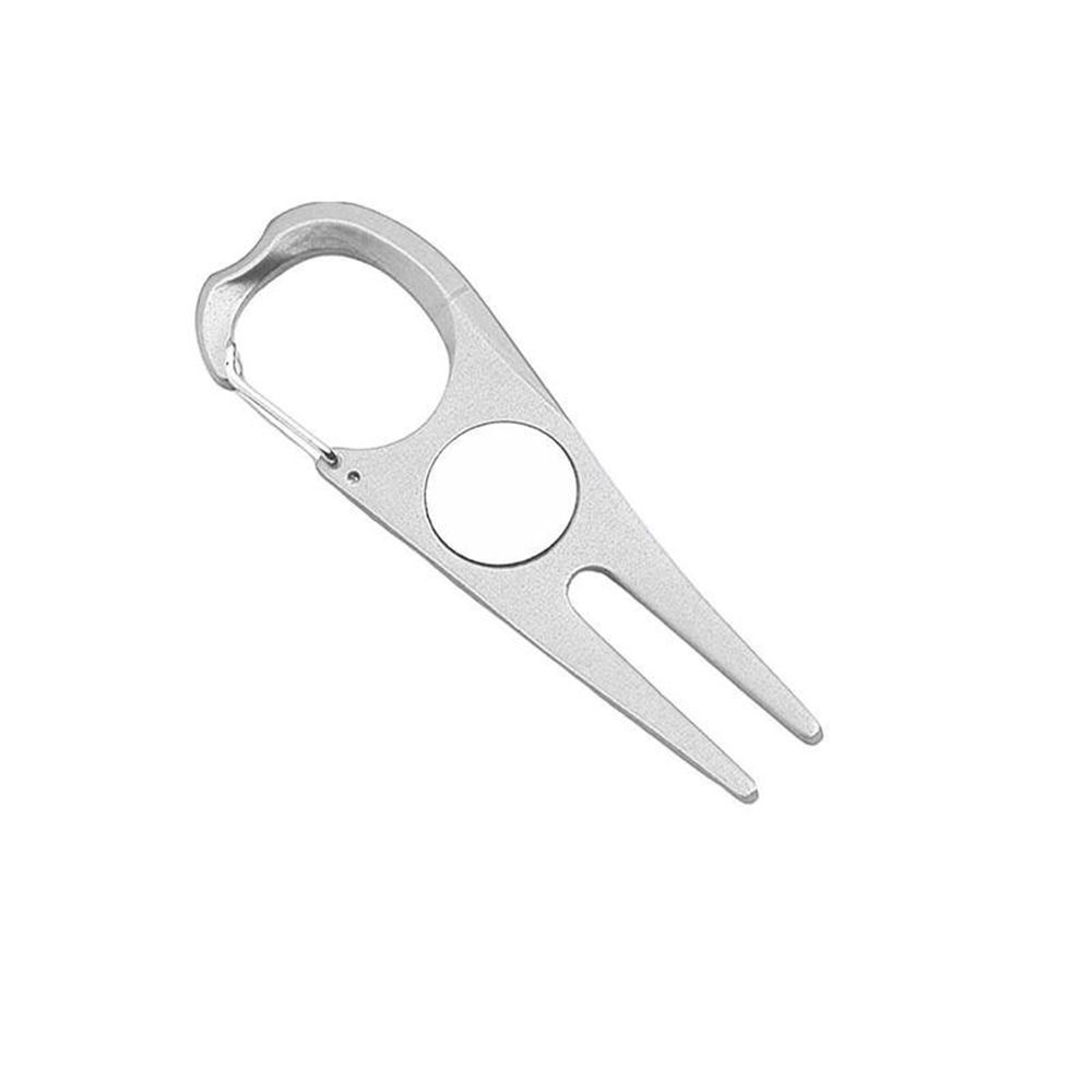 Outdoor Ball Fork Green Fork Golf Divot Tool Golf Pitch Accessories Golf Pitch Divot Repair Tool