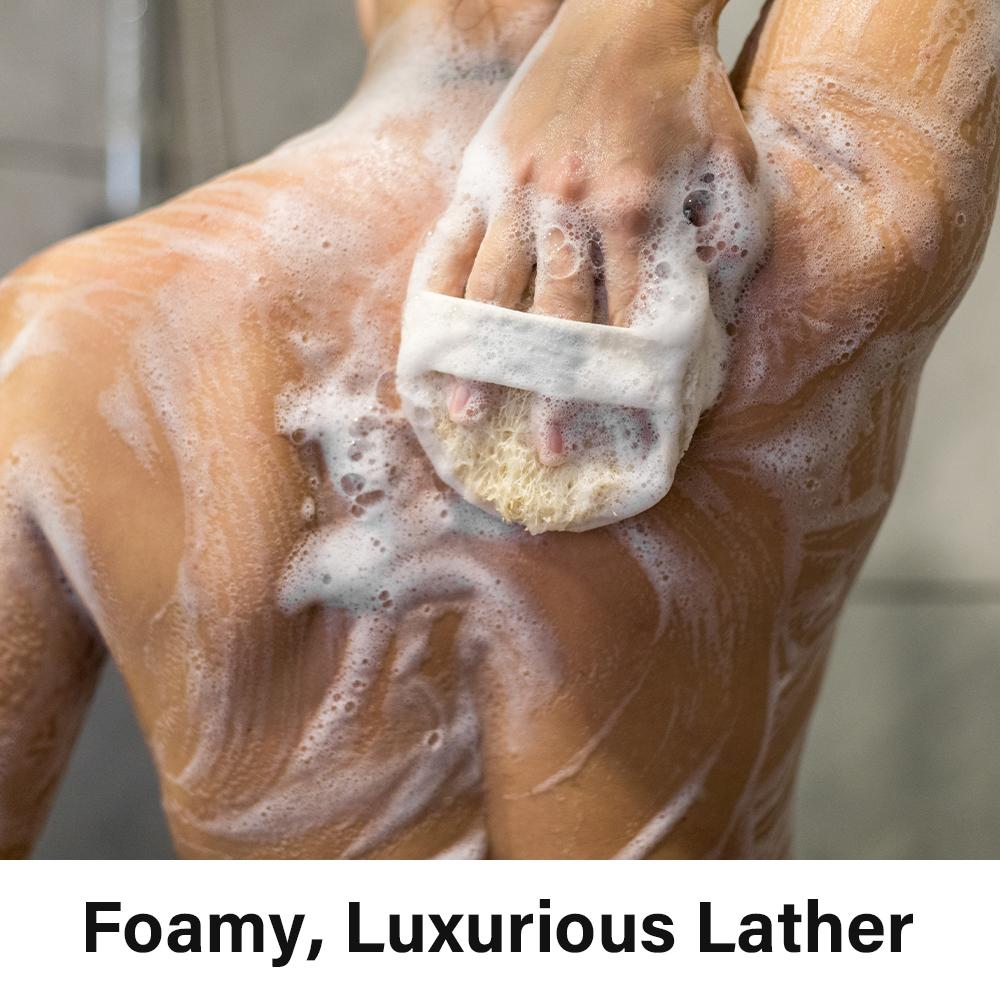 Гель для душа с мятой и морской солью - успокаивает кожу и уменьшает дискомфорт - очищает кожу от грязи, загрязнений и излишков жира, 300 мл