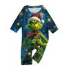 Christmas Print Family Outfit Long Sleeve Top + Pants Set Family Outfit