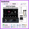 2+32GB Universal 1Din Car Radio 7 Inch Electric Retractable Screen Wireless Carplay Multimedia Player Autoradio Navigation GPS