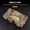 Military Mobile Phone Rack Tactical Chest Bag Map Case Admin Panel Outdoor Airsoft Molle Pouch Holder Cellphone Navigation Board