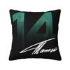 Fernando Alonso Racing Car Pillowcase Printing Fabric Cushion Cover Decor Throw Pillow Case Cover Home Zippered X