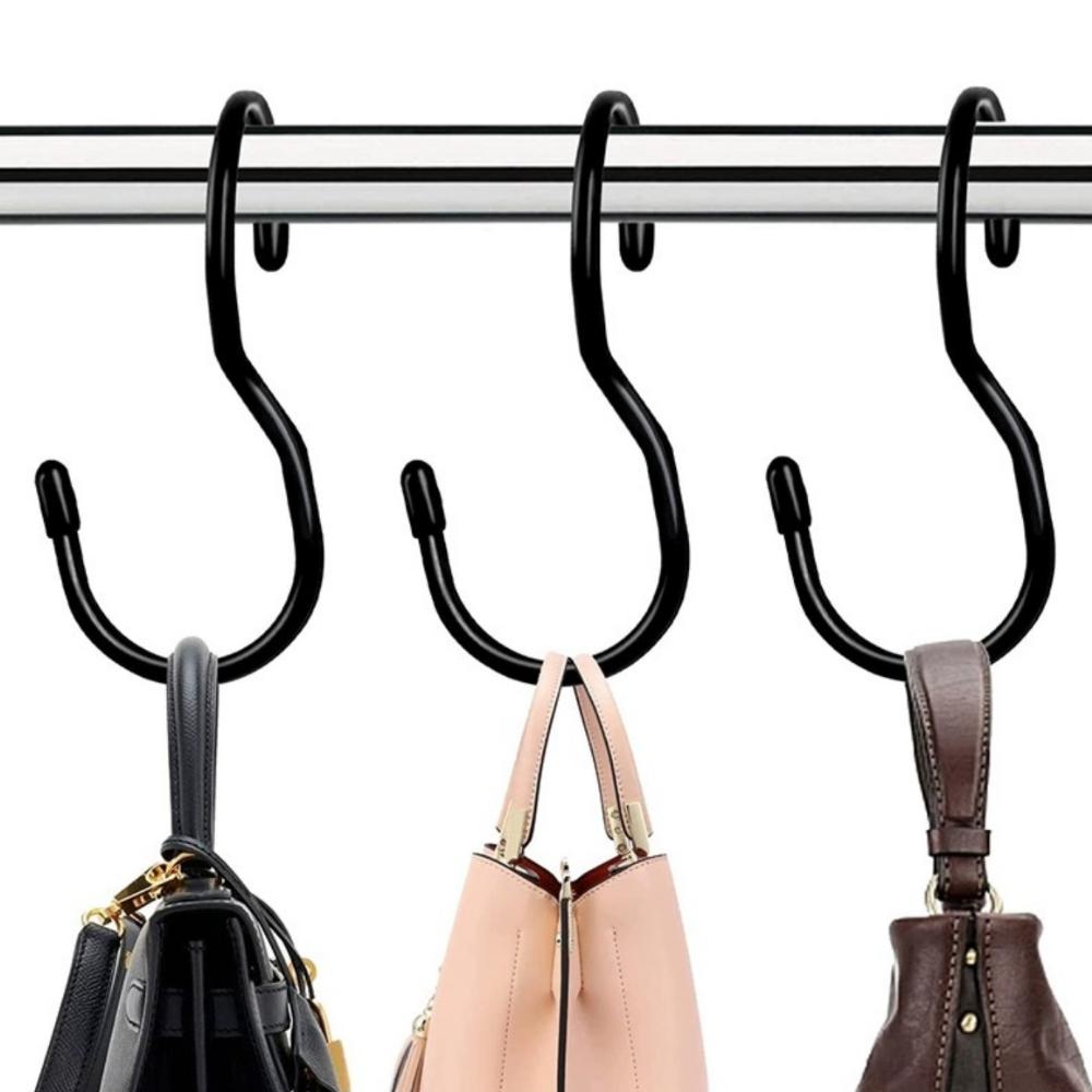 10 шт. крючков для вешалок для сумок, вешалка для сумок с уникальным дизайном Twist, крючки для сумок, сумок, ремней, шарфов, шляп, одежды