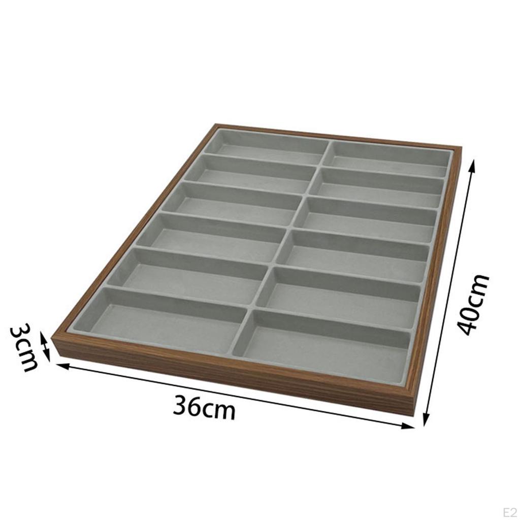 12 Slot Sunglasses Organizer Jewelry Decorative Eyewear Case Collection Eyeglasses