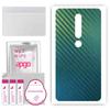 apgo Защитная наклейка на заднюю панель, совместимая с Nokia 6.1, пленка, фольга, винил - Pattern Carbon Chameleon CAKA1