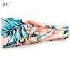 Scrunchy Hairband Sweat Absorbing Running Head Wrap Elastic Turban Women Headbands Sport Bandana