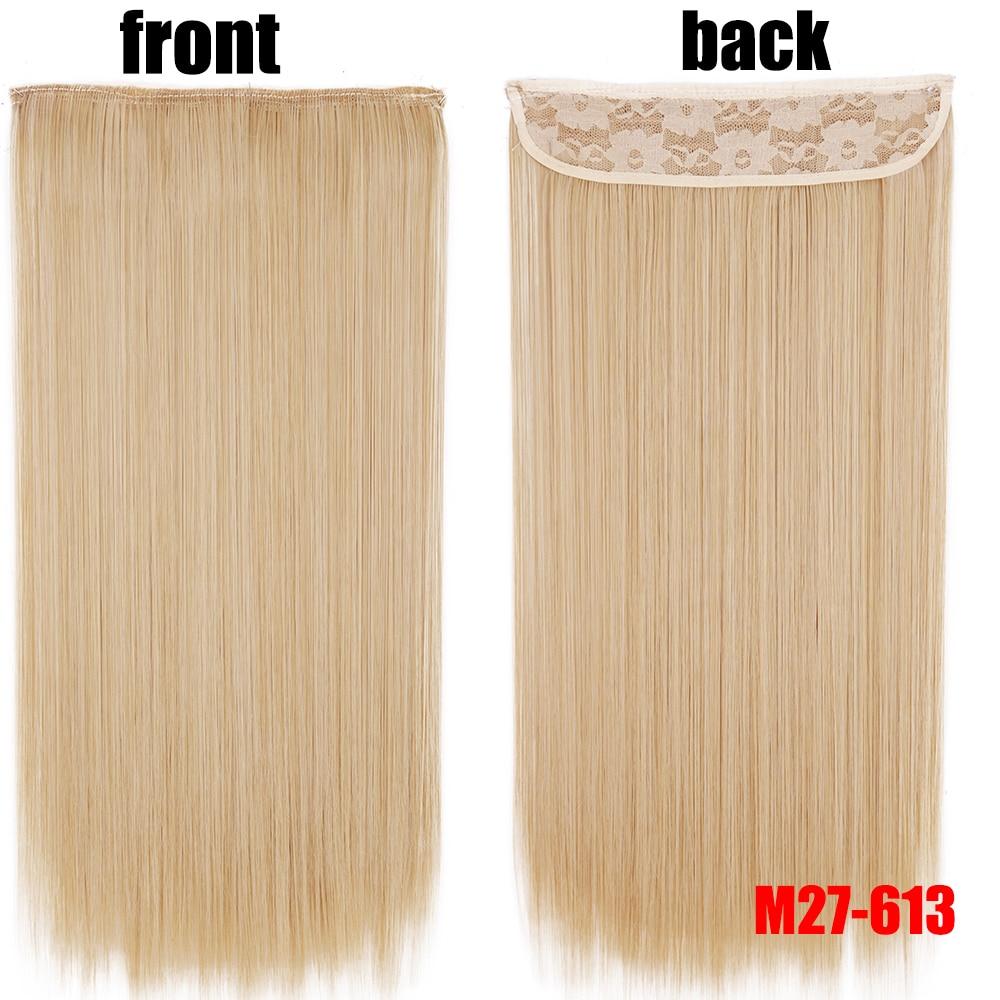 XINRAN 22-дюймовые модные женские волосы для наращивания, устойчивые к высоким температурам, синтетические волны, длинные волосы без клипс, невидимый парик для лески