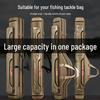 Large Capacity Multifunctional Fishing Rod Bag - Thickened, Lightweight, Big Belly Design Fishing Tackle Bag
