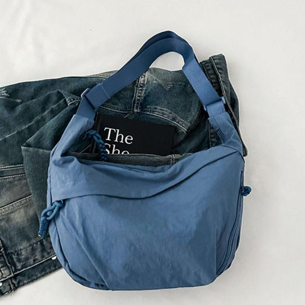 Solid Color Women's Shoulder Bag Simple Single-shoulder Bag Fashionable Underarm Bag Work Travel
