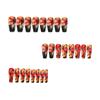 Wearable Nail Medium Long Ballet Shape Nail Art Patch Sweet Cool Hot Girl Flower Nail Art Patch Removable And Wearable